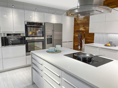 kitchen with smart appliances